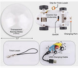 Diagram of a small vehicle with labeled parts and dimensions.