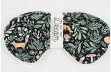Sleep mask with nature-themed design and 'Dream' label 
